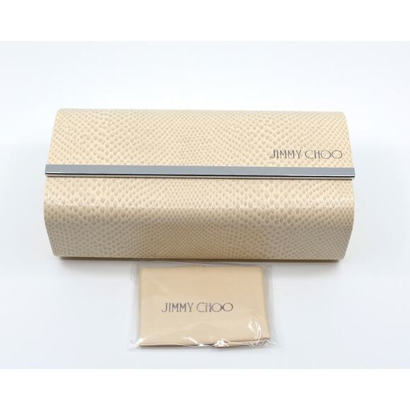 NEW JIMMY CHOO RIVER/S 2M2 GOLD GREY AUTHENTIC SUNGLASSES - Picture 14 of 14